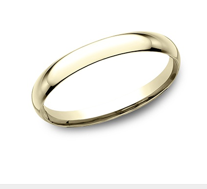 14K Yellow Gold 2.5mm Regular Domed Standard Comfort-Fit Wedding Band Ring 10017613| Shin Brothers* 14K Yellow Gold 2.5mm Regular Domed Standard Comfort-Fit Wedding Band Ring 10017613| Shin Brothers*