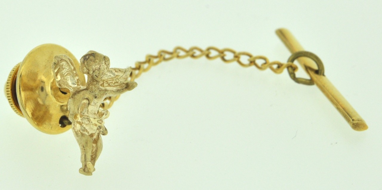 14K Yellow Gold Angel Pin 53000028 | Shin Brothers*