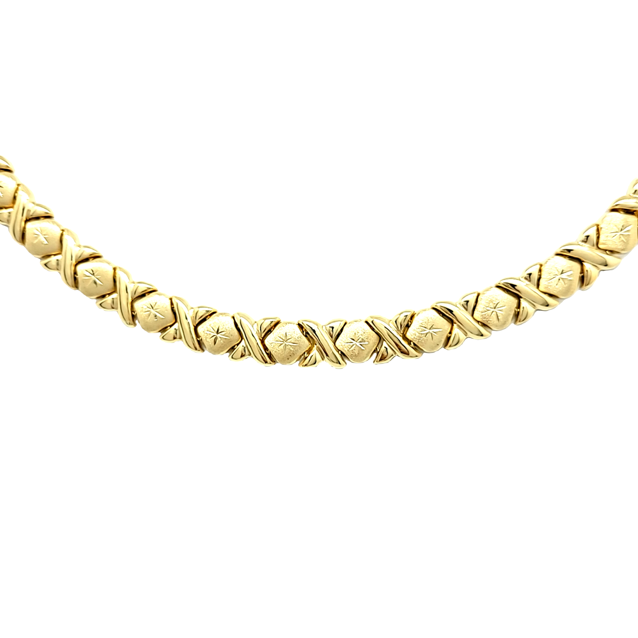 14K Yellow Gold XOXO Hugs \u0026 Kisses 