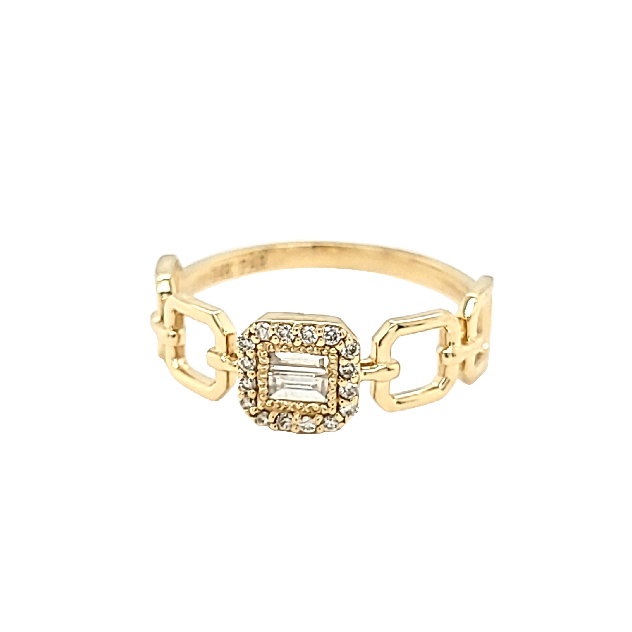 14K Yellow Gold Diamond Fashion Ring 11006704 | Shin Brothers*