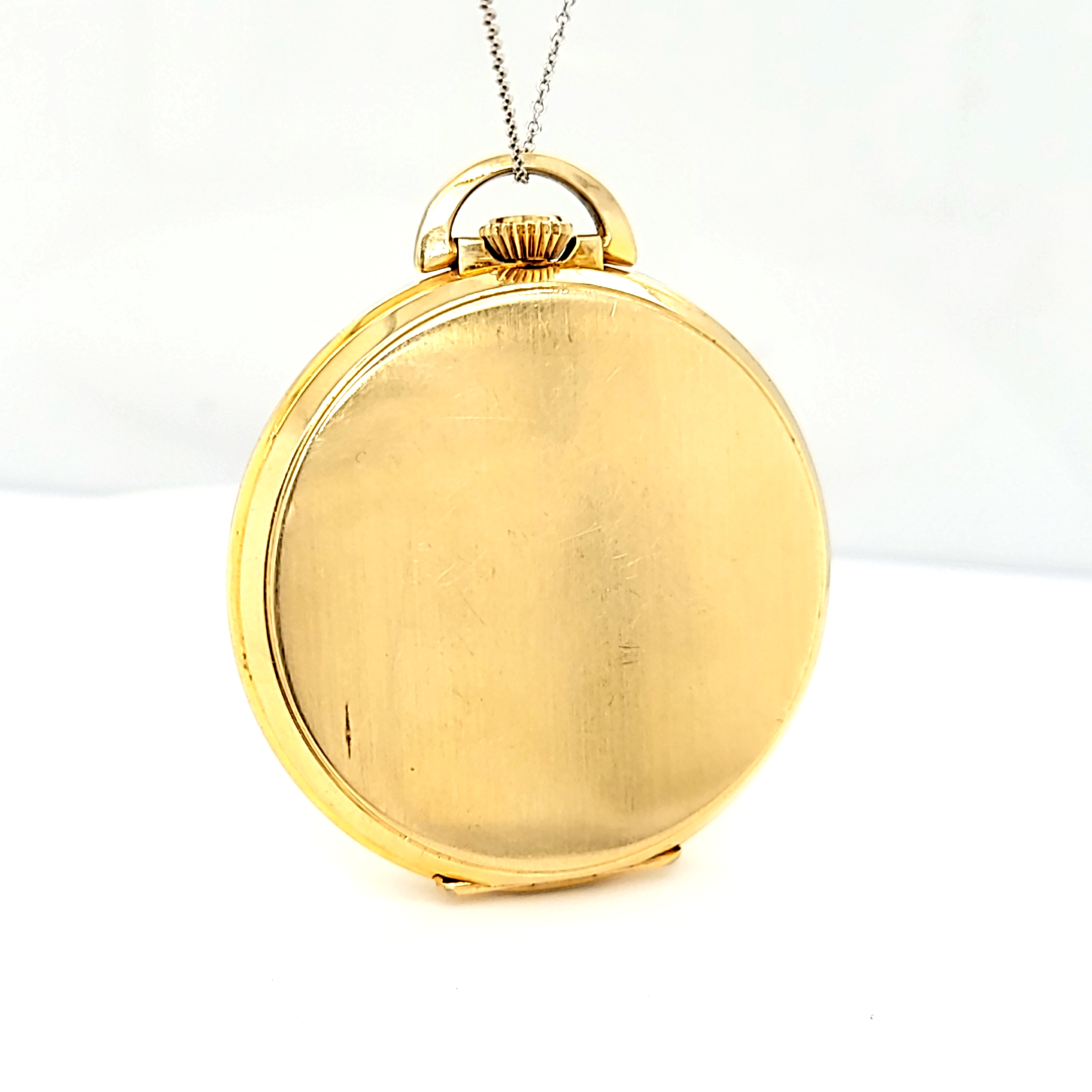 Preowned 14K Yellow Gold Hamilton Pocket Watch | Shin Brothers