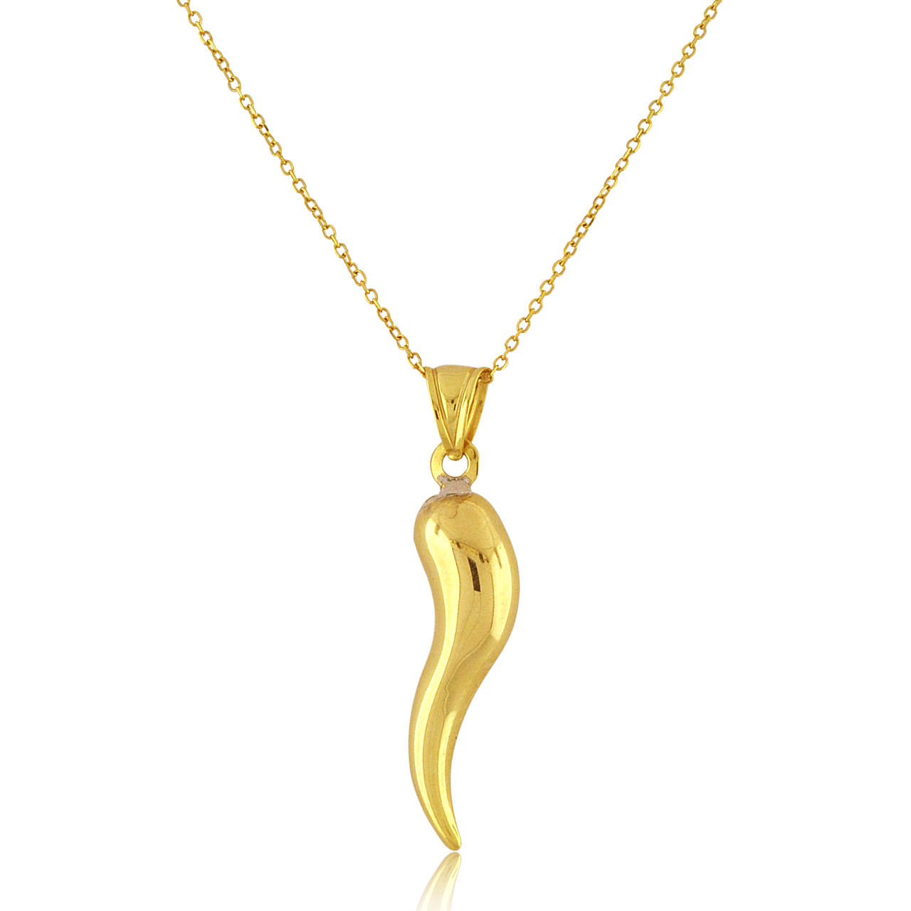 Mens Italian Horn Charm PA, Mens 
