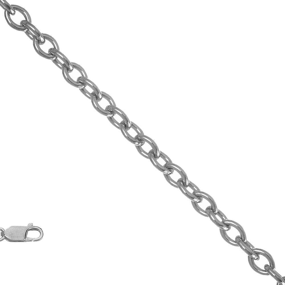 14K White Gold 1.3mm Diamond Cut Cable Chain WCAB035-16 " 30004270 | Shin Brothers** 14K White Gold 1.3mm Diamond Cut Cable Chain WCAB035-16 " 30004270 | Shin Brothers**