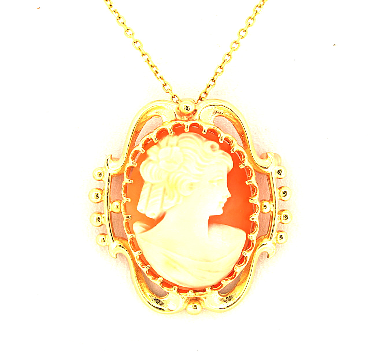 14K White Gold Cameo Preowned Pin/Charm 52002252 | Shin Brothers* 14K White Gold Cameo Preowned Pin/Charm 52002252 | Shin Brothers*