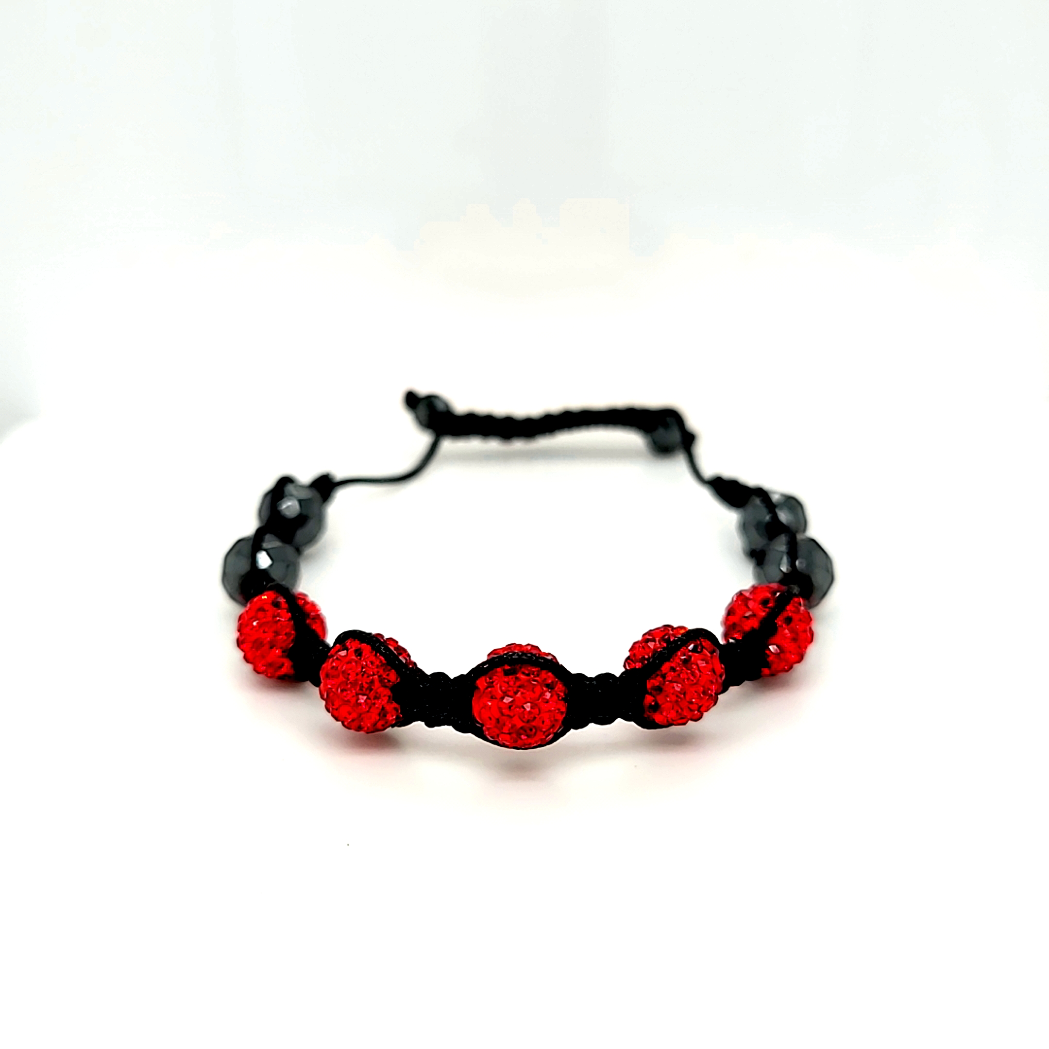 Closeup Double Shamballa Bracelet Bull S Stock Photo 1553124584 |  Shutterstock