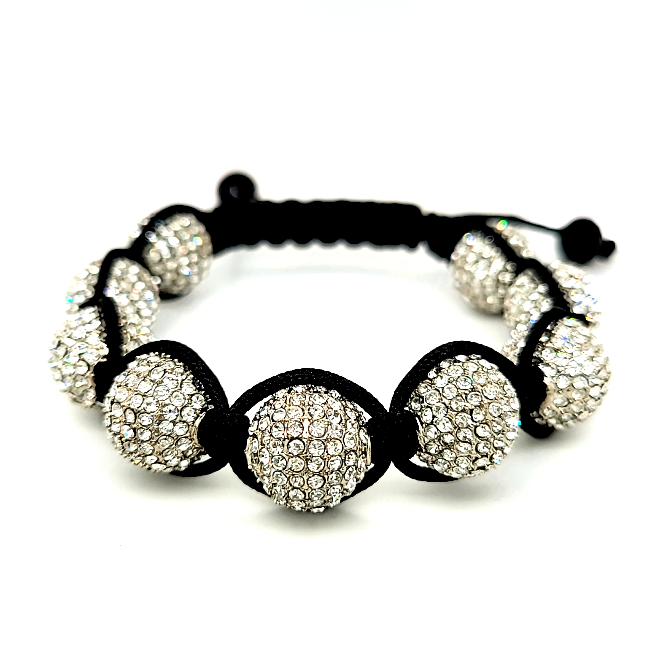 Shamballa White Crystal Bracelet 24000045 | Shin Brothers*