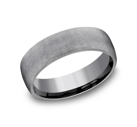 Gray Tantalum 8mm Wedding Band 11510085 | Shin Brothers* Gray Tantalum 8mm Wedding Band 11510085 | Shin Brothers*