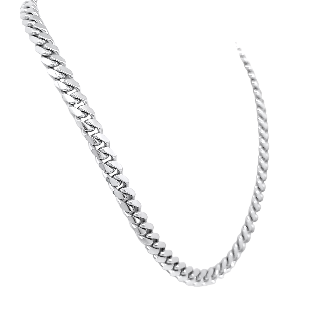 Sterling Silver 26" Miami Cuban Chain 83011551 | Shin Brothers* Sterling Silver 26" Miami Cuban Chain 83011551 | Shin Brothers*