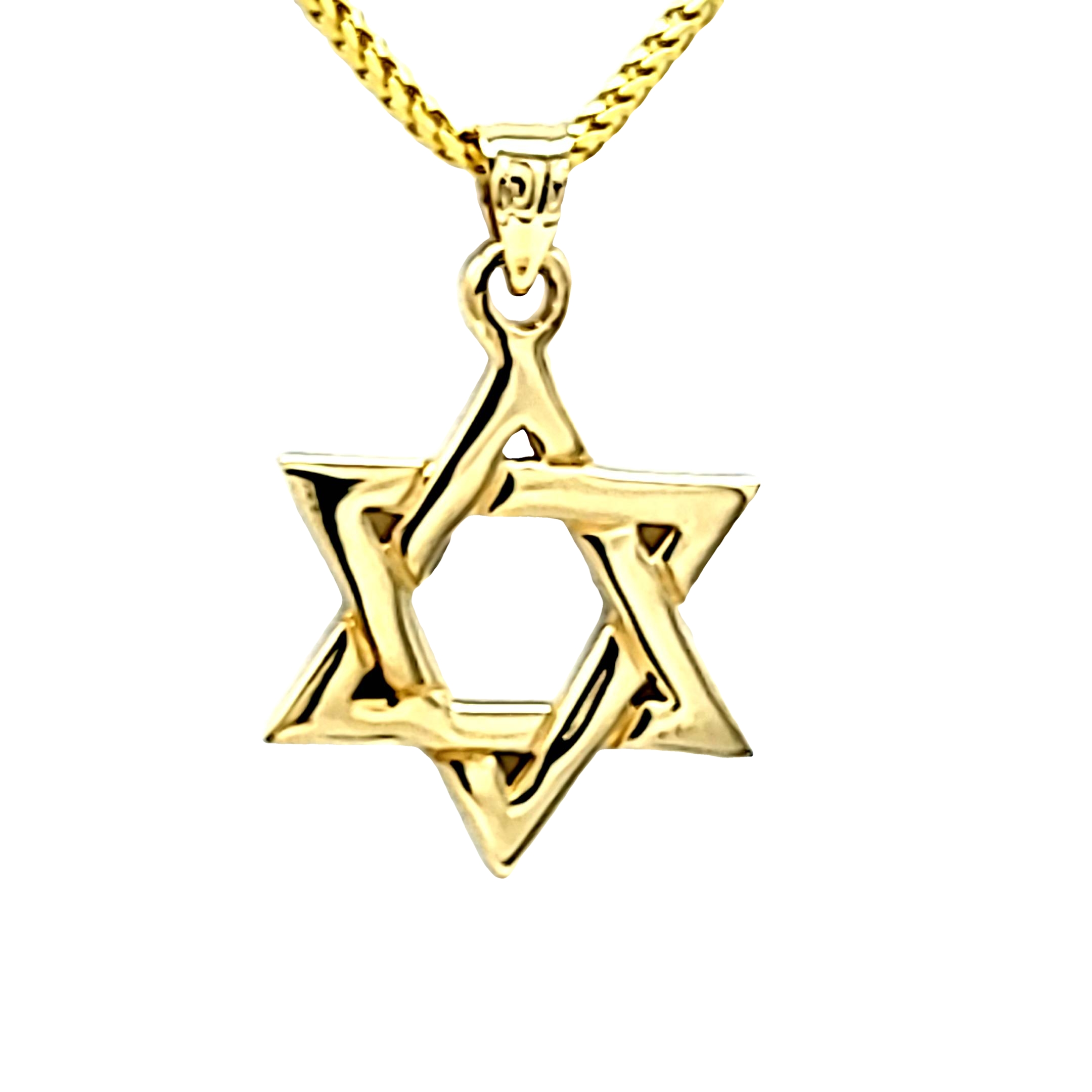 14K Yellow Gold Star Of David Charm 50004209 | Shin Brothers* 
