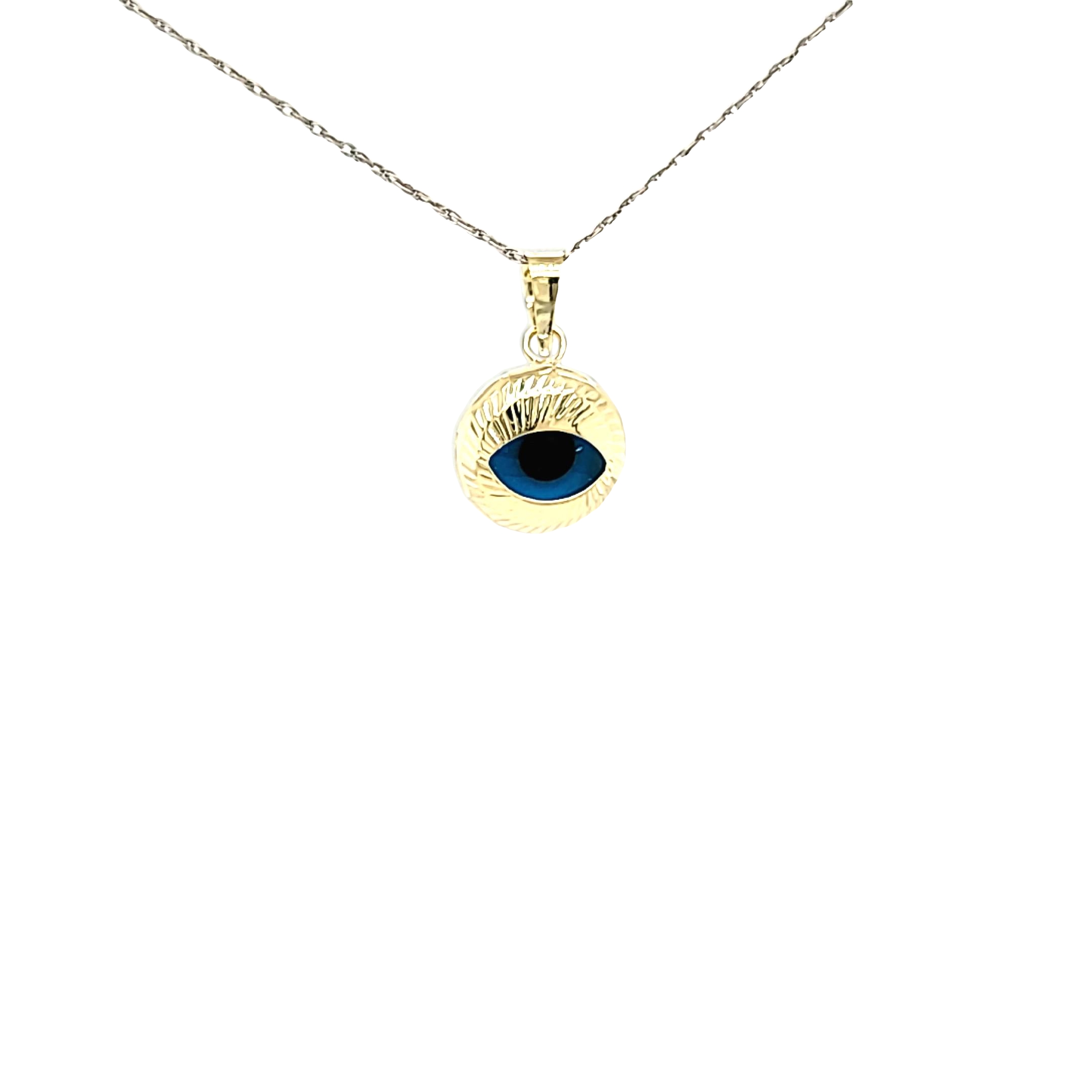 14K Yellow Gold Evil Eye Charm 52002338 | Shin Brothers* 14K Yellow Gold Evil Eye Charm 52002338 | Shin Brothers*