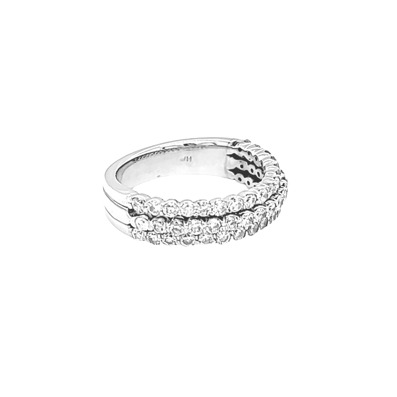 14K White Gold 2. ctw Diamond Band 11007151 Shin Brothers*