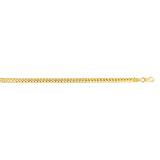 14K Yellow Gold 20" Miami Cuban Chain 30004546 | Shin Brothers** 14K Yellow Gold 20" Miami Cuban Chain 30004546 | Shin Brothers**