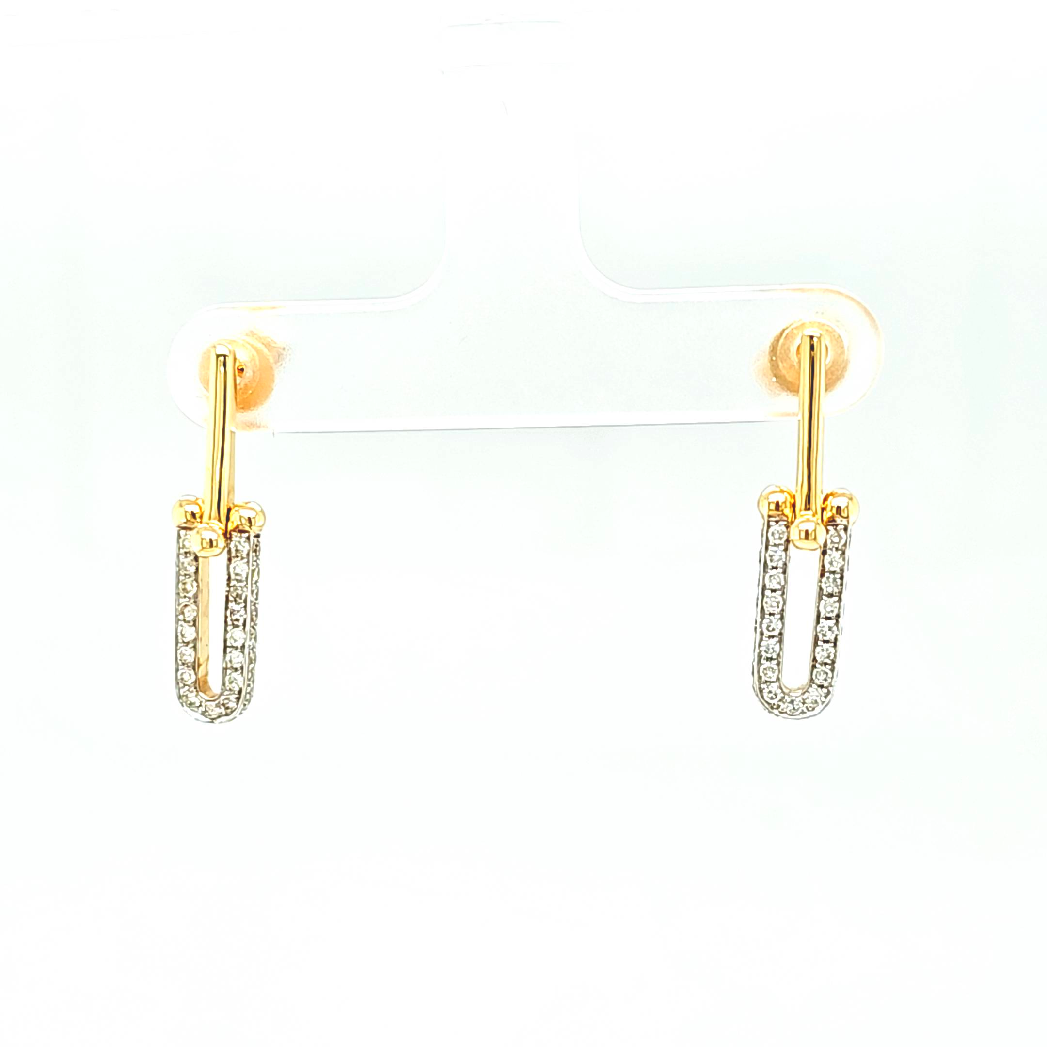 14K Yellow Gold Sun Clip-On Earrings | Shin Brothers