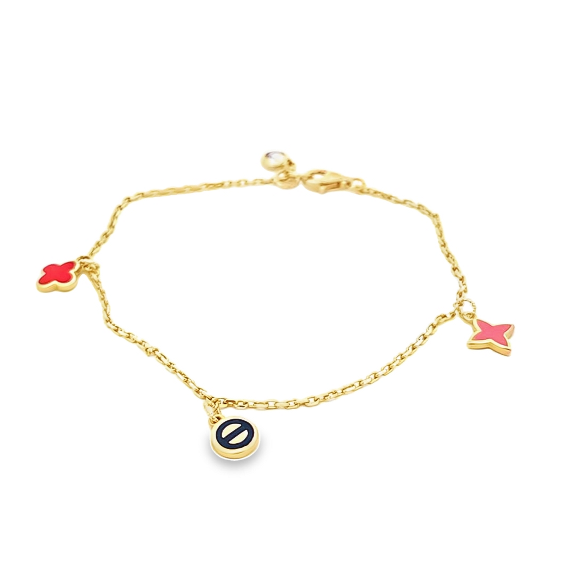 14K Yellow Gold Fancy Bracelet 22000828| Shin Brothers** 14K Yellow Gold Fancy Bracelet 22000828| Shin Brothers**