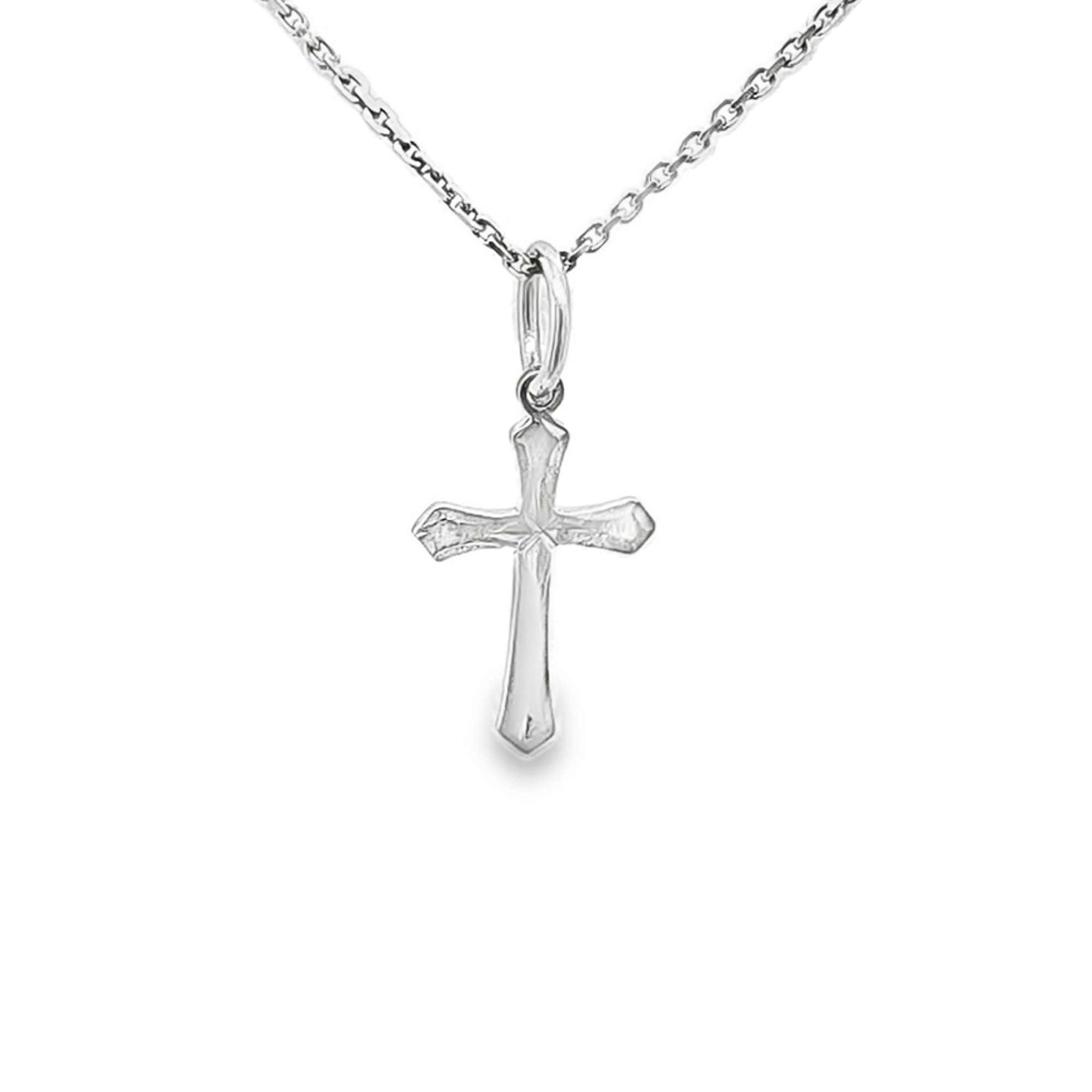 Sterling Silver Antique Cross Pendant | Shin Brothers