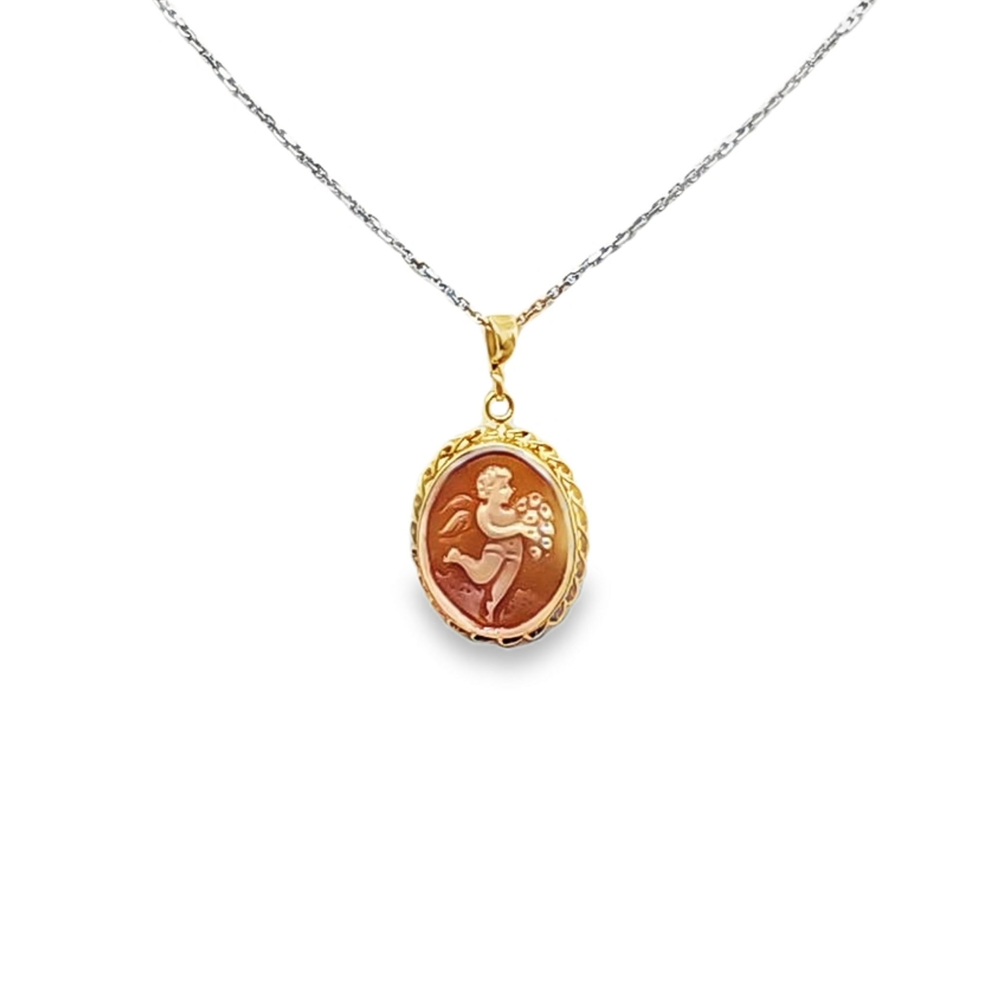 14K Yellow Gold Cameo Pendant 14K Yellow Gold Cameo Pendant