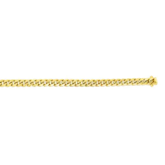 14K Yellow Gold Miami Cuban Chain 30004735 | Shin Brothers**