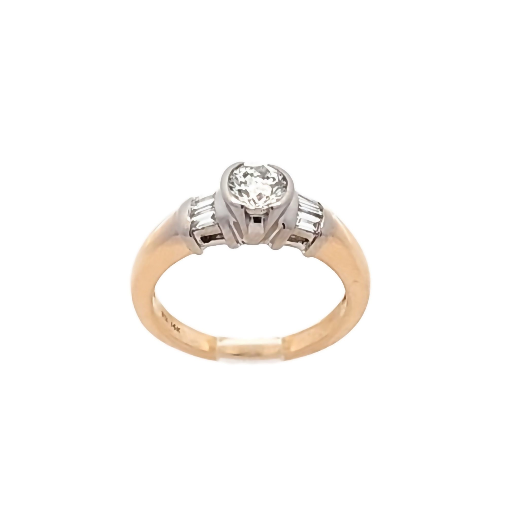 専用　ドーターズジュエリー [14K] Slim diamond ring 14K] Slim diamond ring - DAUGHTERS JEWELRY
