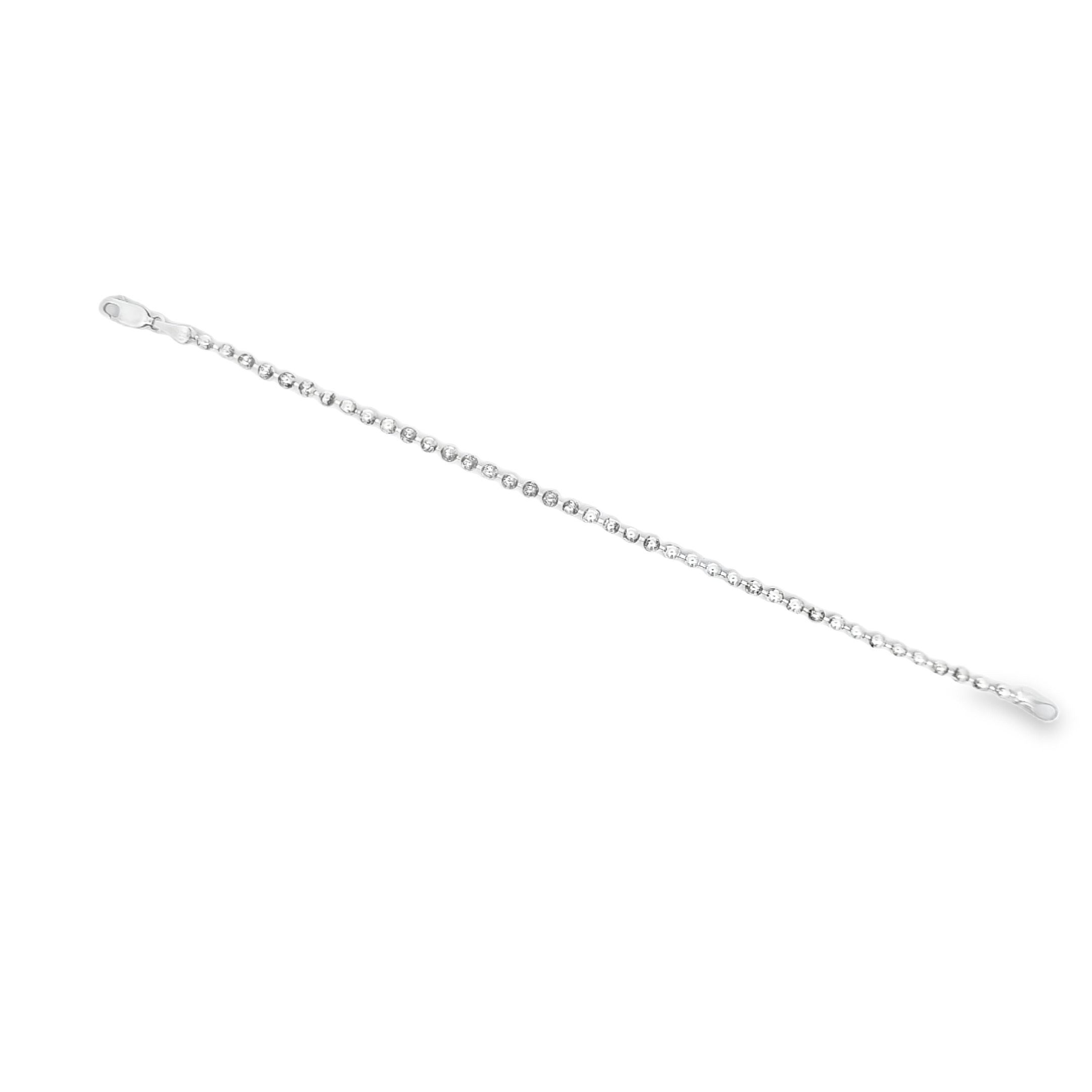 Sterling Silver Beads Bracelet 82011108 | Shin Brothers**