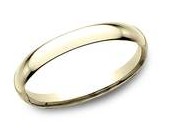 14K Yellow Gold 2mm Wedding Band 10017931 | Shin Brothers* 14K Yellow Gold 2mm Wedding Band 10017931 | Shin Brothers*