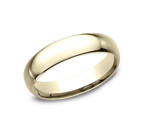 14K Yellow Gold 5mm Size 10 Wedding Band | Shin Brothers Jewelers Inc. 14K Yellow Gold 5mm Size 10 Wedding Band | Shin Brothers Jewelers Inc.