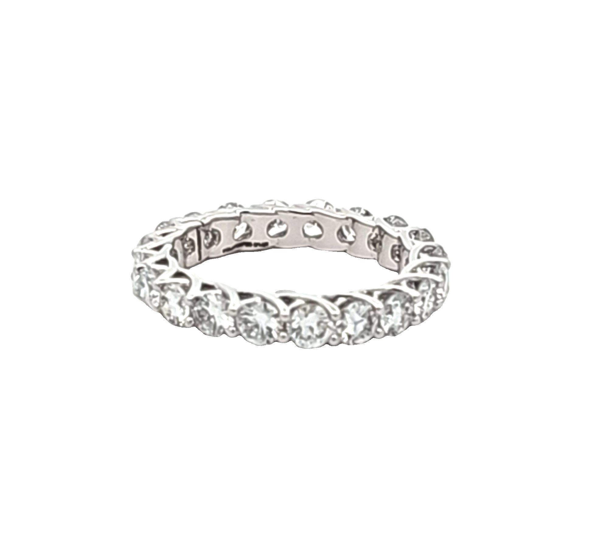 14K White Gold Lab-Grown Diamond Wedding Band | Shin Brothers Jewelers Inc. 14K White Gold Lab-Grown Diamond Wedding Band | Shin Brothers Jewelers Inc.