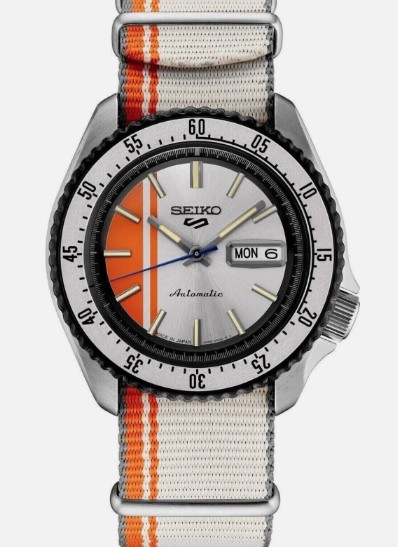  Seiko 5 Sports SRPK73 Orange Dial Automatic Watch | Shin Brothers