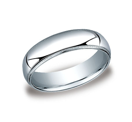 Platinum Wedding Band  Size9.5 6mm 10017949 | Shin Brothers**