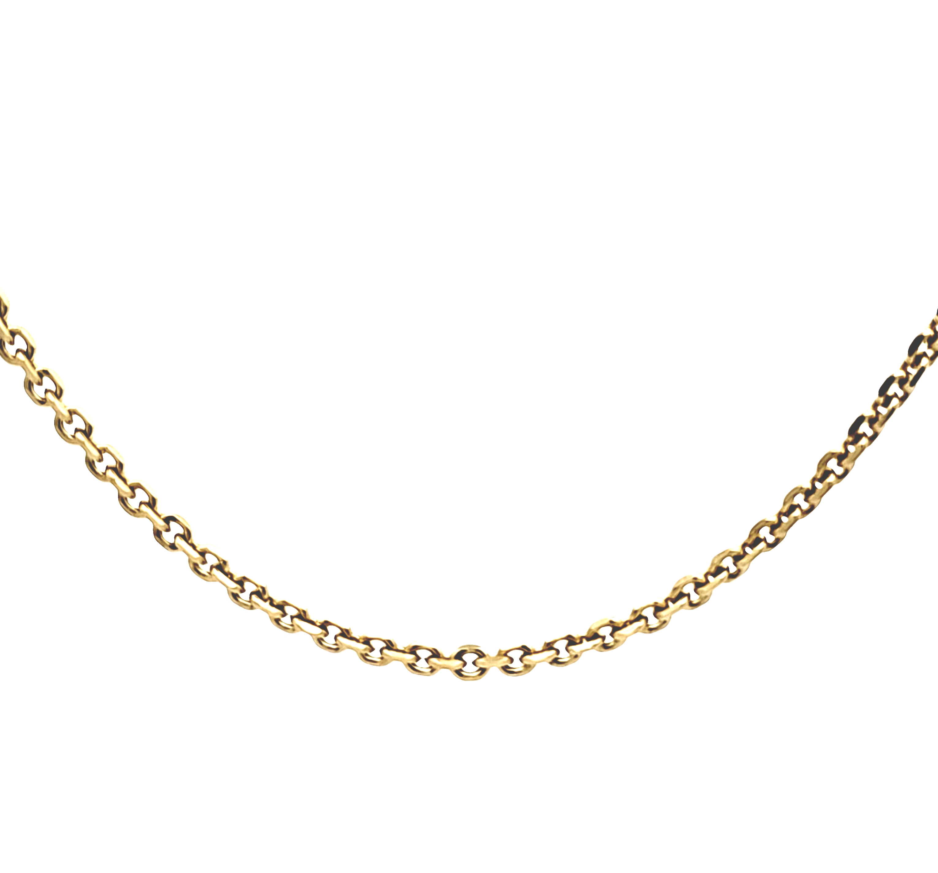14K Yellow Gold 18" 2 mm Cable Chain 30004933 | Shin Brothers 14K Yellow Gold 18" 2 mm Cable Chain 30004933 | Shin Brothers