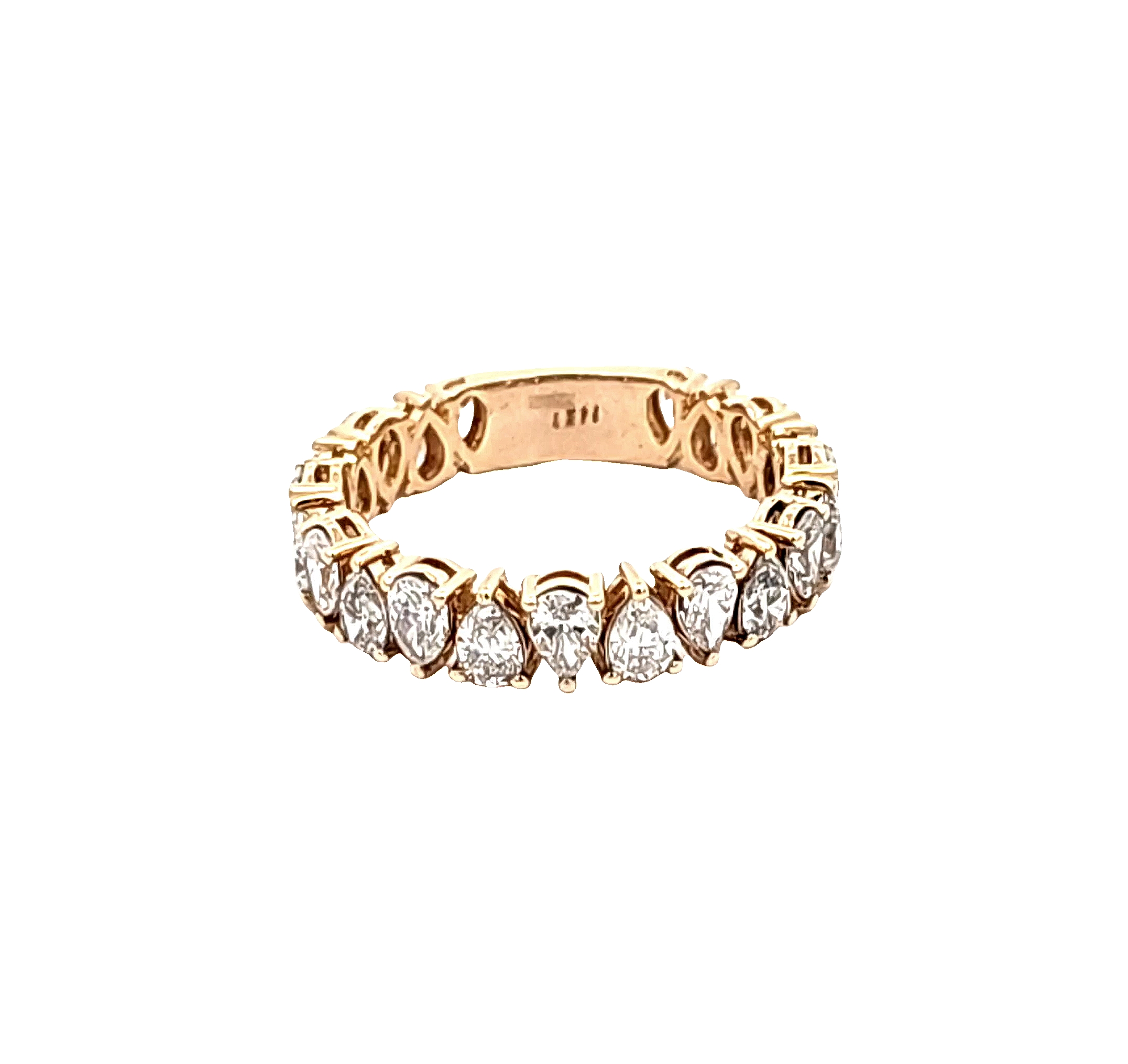 14K Yellow Gold Lab Grown 2.05 Carat Diamond Ring 11410012 | Shin Brothers 14K Yellow Gold Lab Grown 2.05 Carat Diamond Ring 11410012 | Shin Brothers