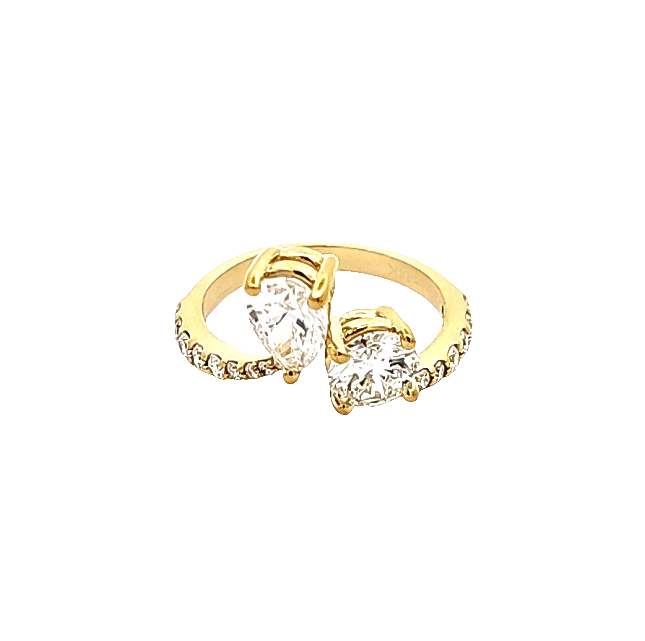 14K Yellow Gold Lab Grown Diamond Ring 11410017 | Shin Brothers 14K Yellow Gold Lab Grown Diamond Ring 11410017 | Shin Brothers