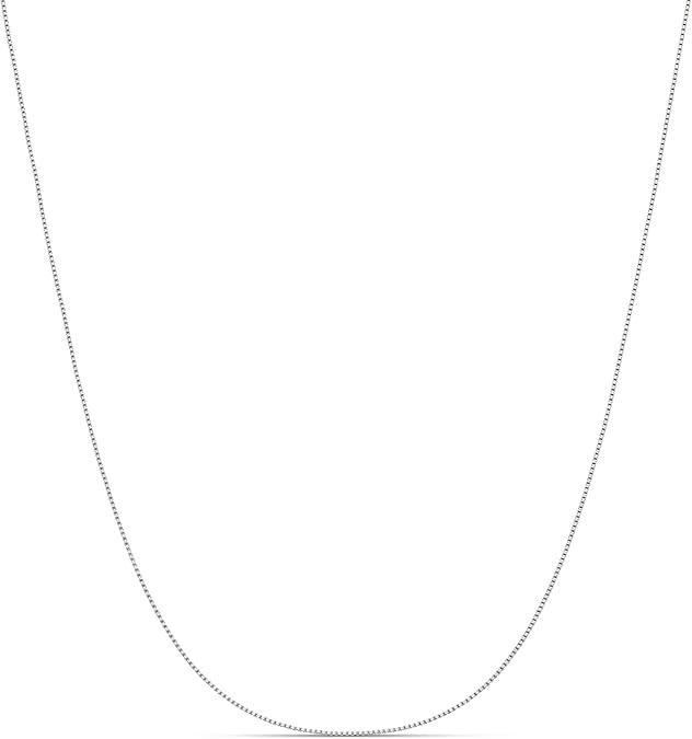 Silver 18" .2 MM Box Chain 83011119 | Shin Brothers