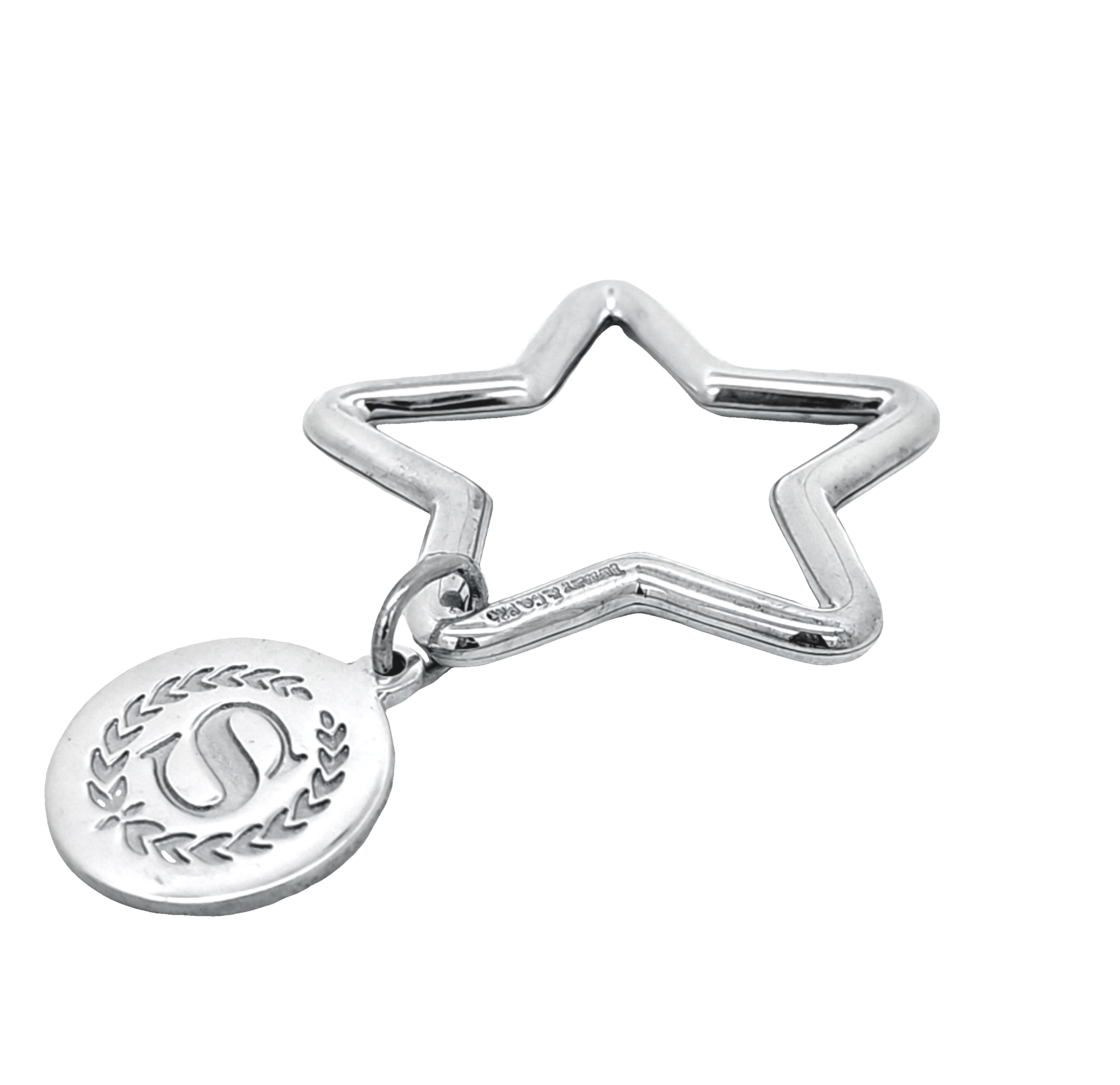 Preowned Tiffany and Co. Silver Star with S Initial Disc 85010945 | Shin Brothers