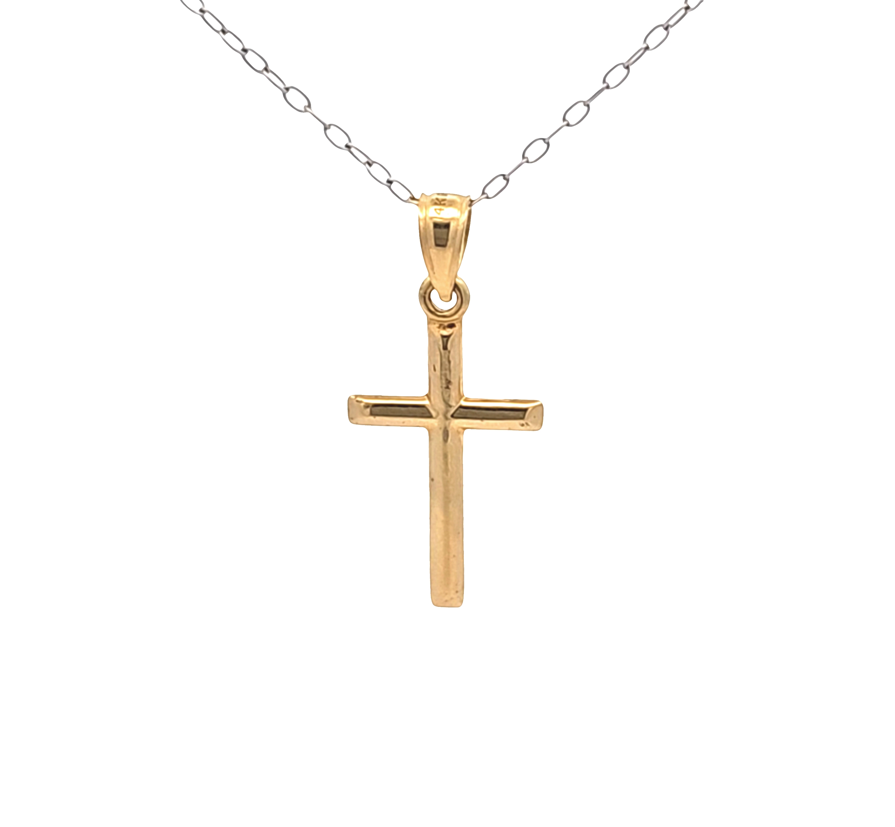 14K Yellow Gold Cross Charm 50004401 | Shin Brothers 14K Yellow Gold Cross Charm 50004401 | Shin Brothers