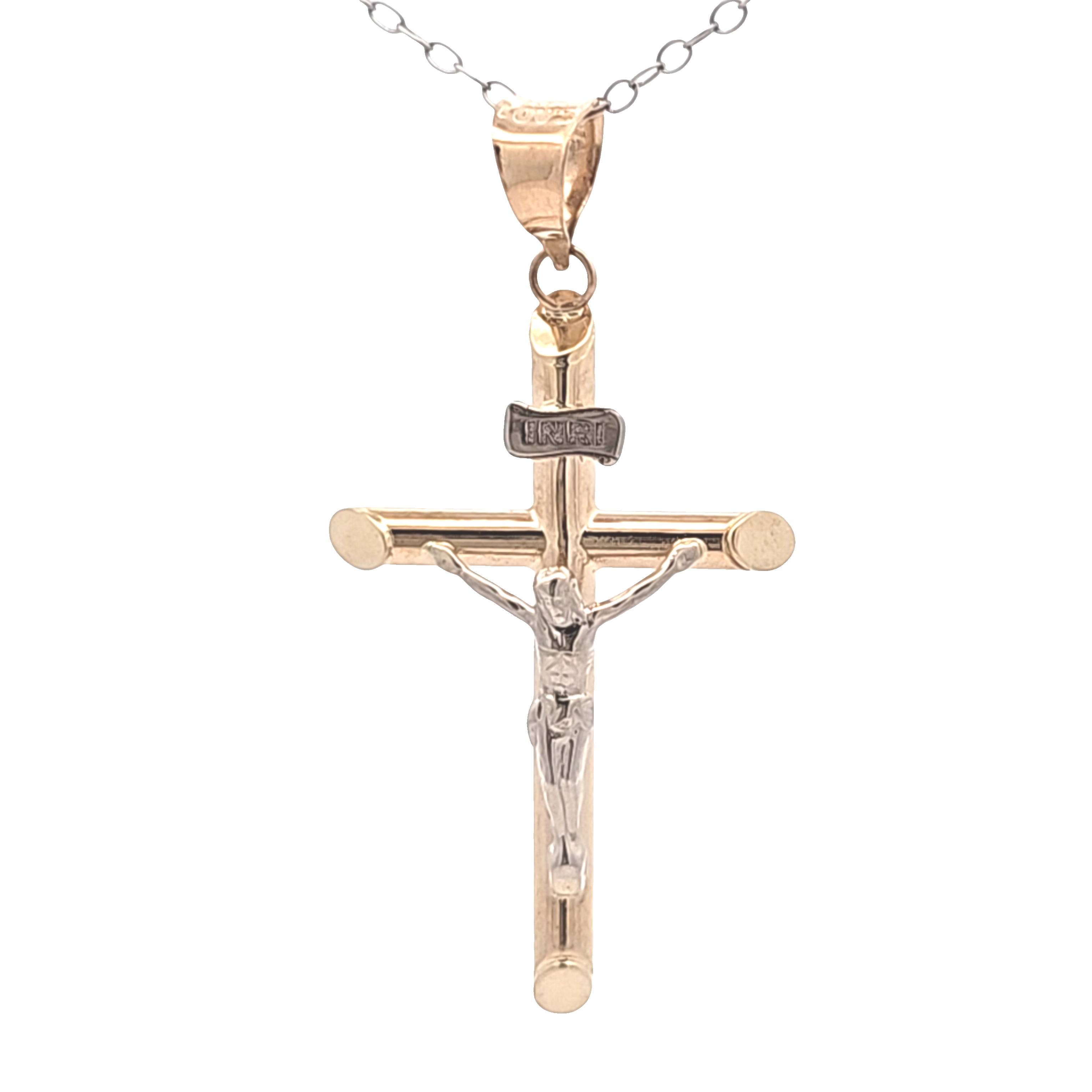 【ARS10+】DIVINE CROSS シャルローネ Partner MULTI LAYER DOUBLE CROSS RHINESTONE NECKLACE | 80N1056