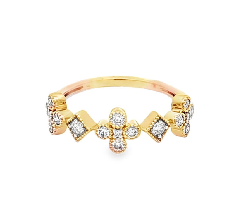 14K Yellow Gold .41 CT Diamond Band 11007471 | Shin Brothers** 14K Yellow Gold .41 CT Diamond Band 11007471 | Shin Brothers**