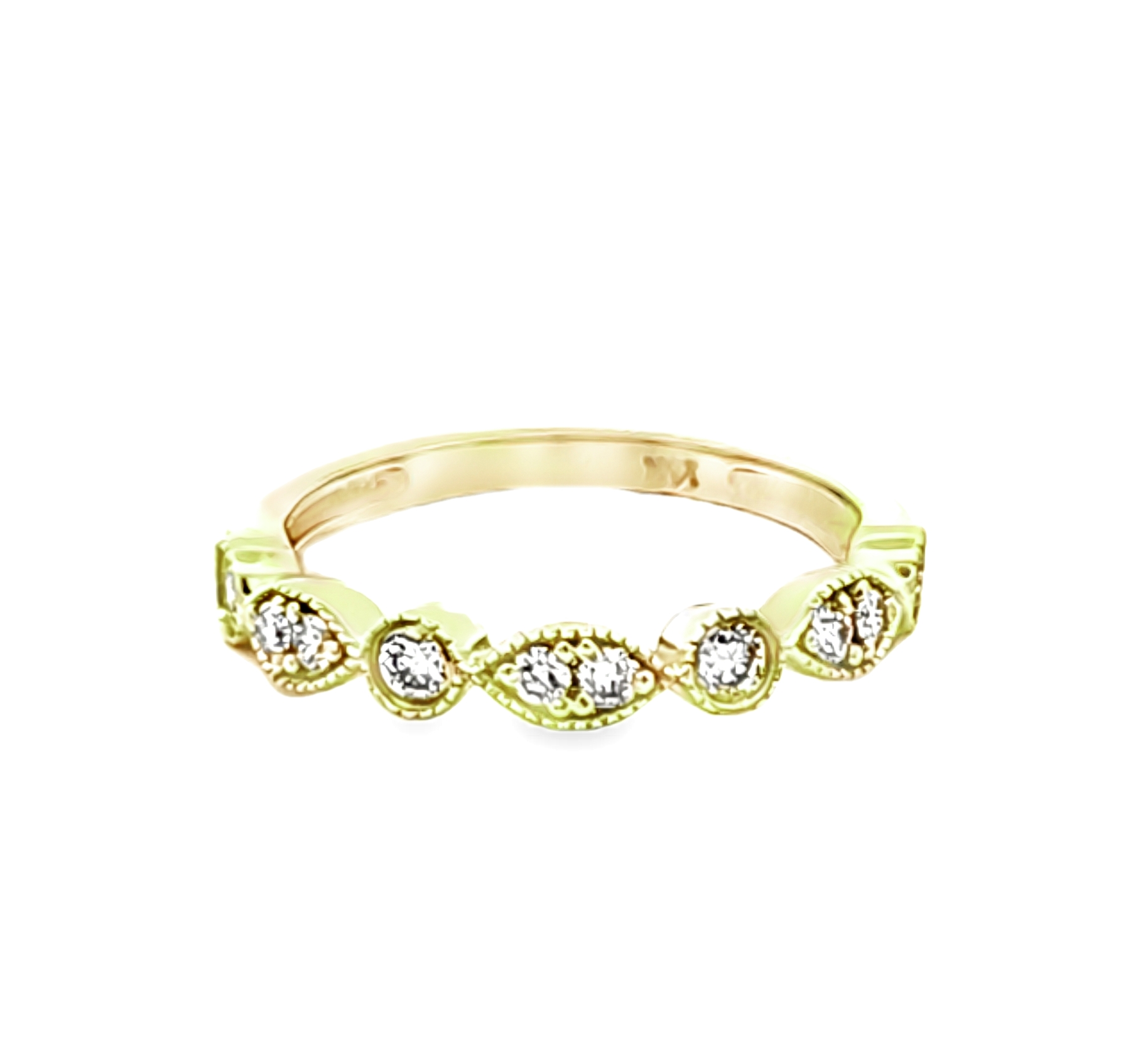 14K Yellow Gold .48 CT Diamond Band 11007476 | Shin Brothers**