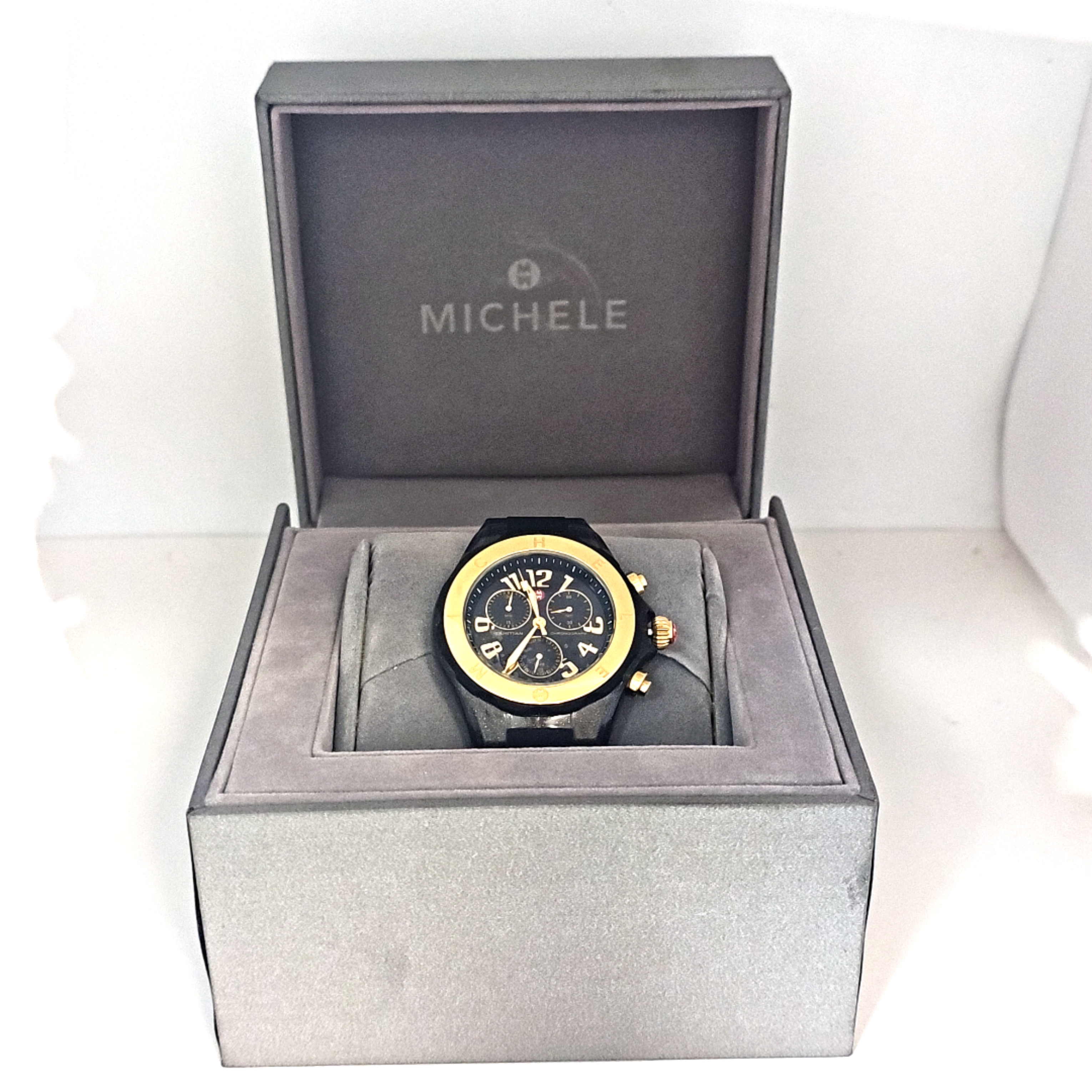 Pre-Owned Michele Tahitian Jellybean Watch mww12f000076 69000528 | Shin Brothers