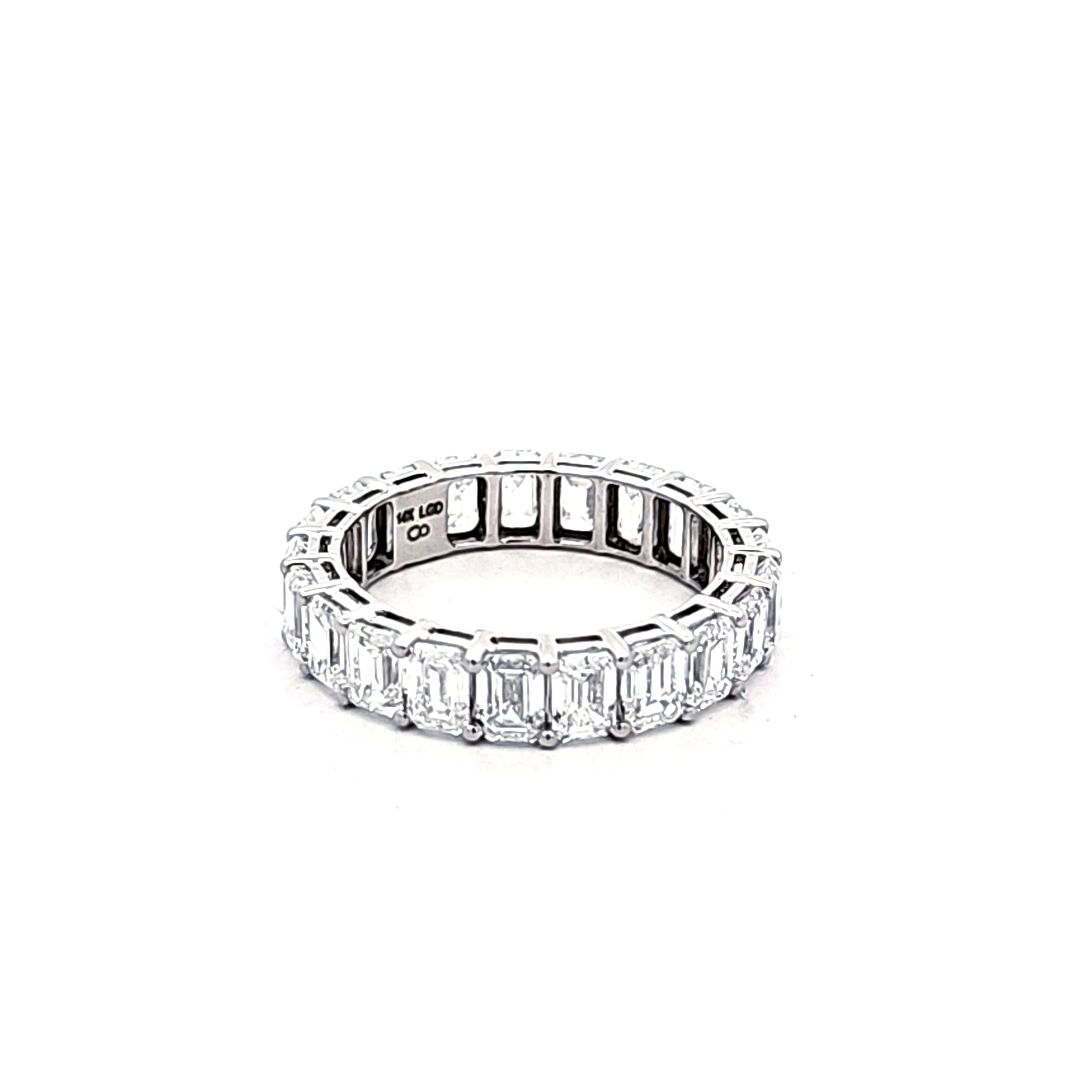 14K White Gold Diamond Eternity Band 11410064 | Shin Brothers*