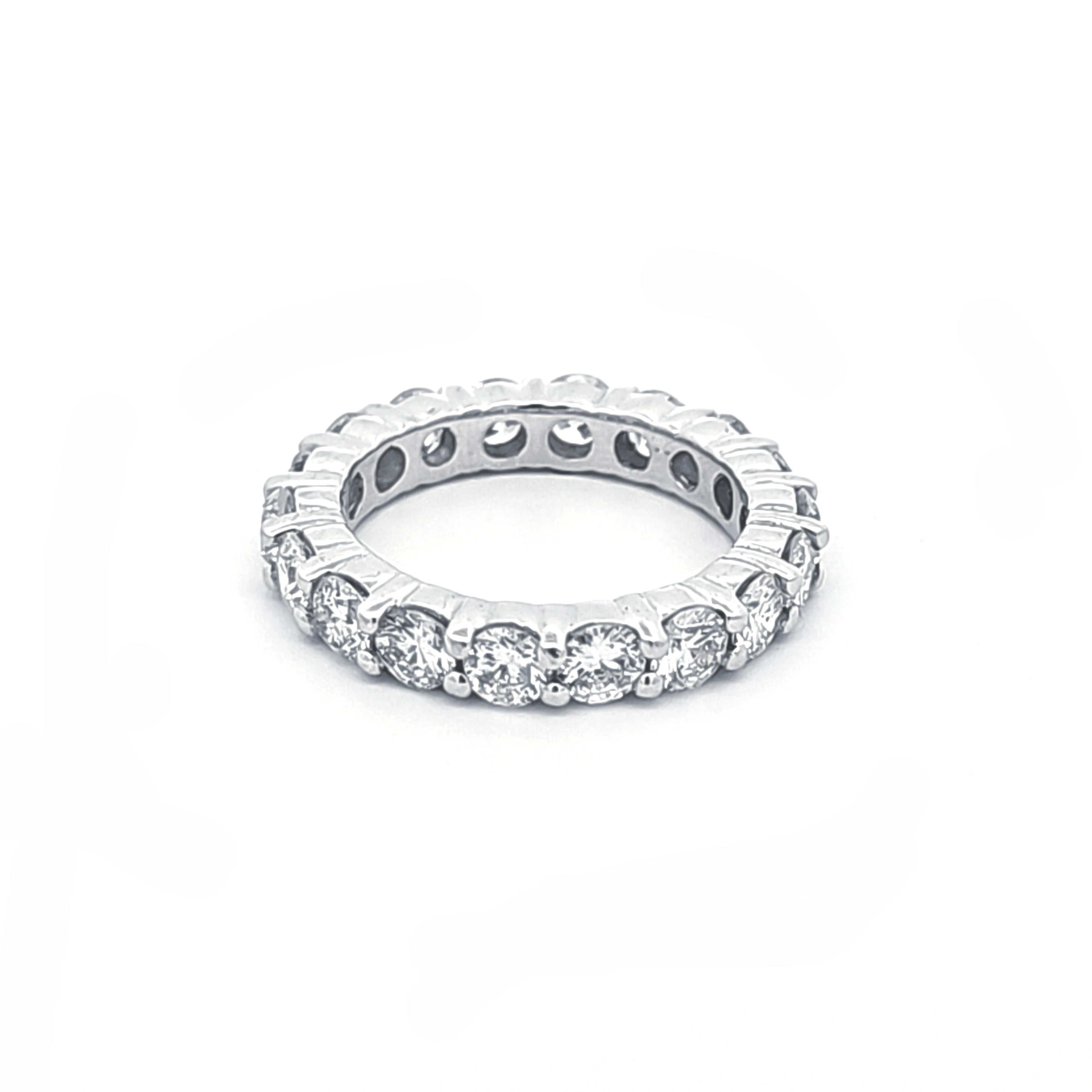 14K White Gold Diamond Eternity Band 11007568 | Shin Brothers*