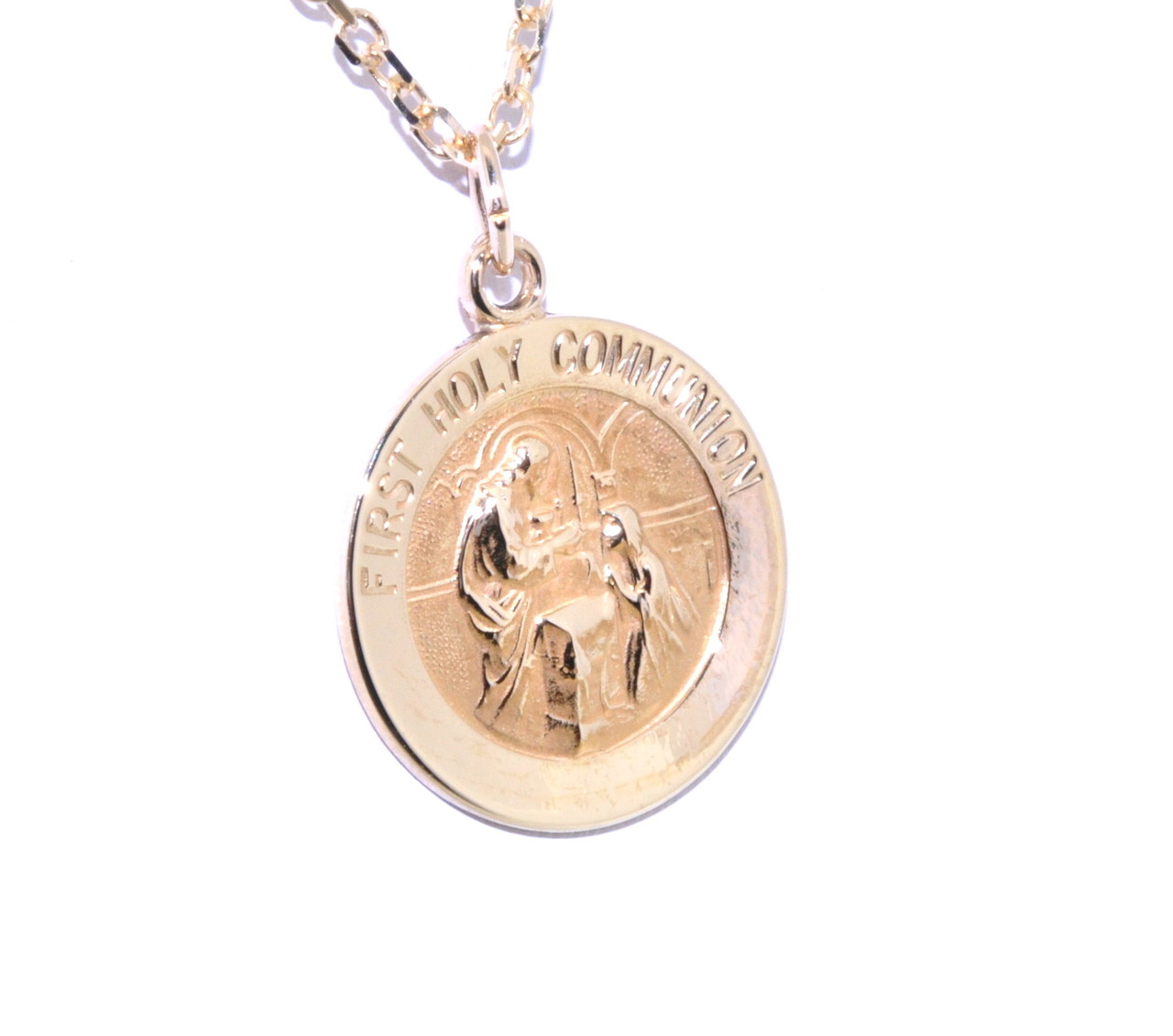 14K Yellow Gold Holy Communion Charm 50001292