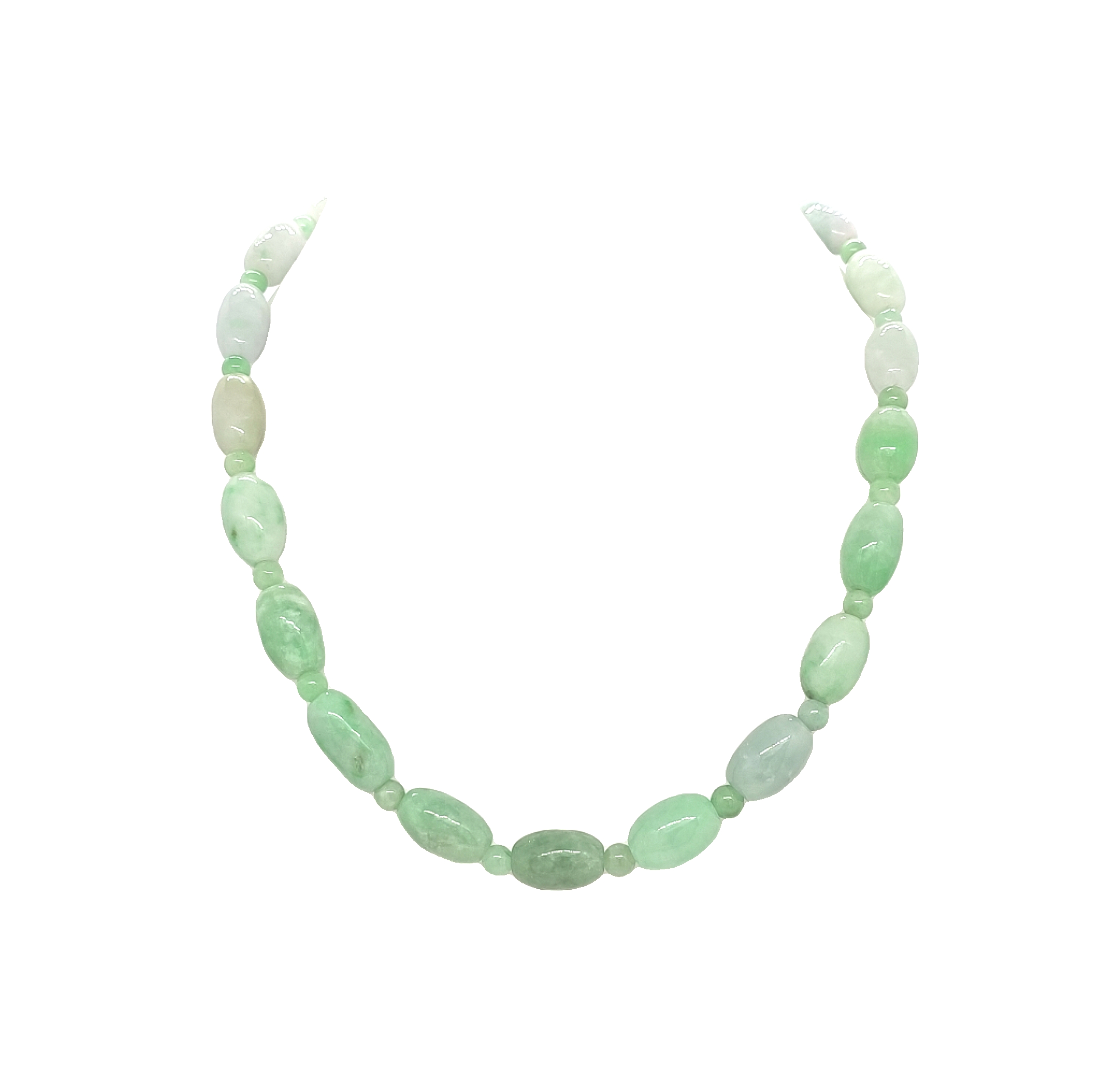 14K Yellow Gold Authentic Jade Necklace | Shin Brothers Jewelers Inc. 14K Yellow Gold Authentic Jade Necklace | Shin Brothers Jewelers Inc.