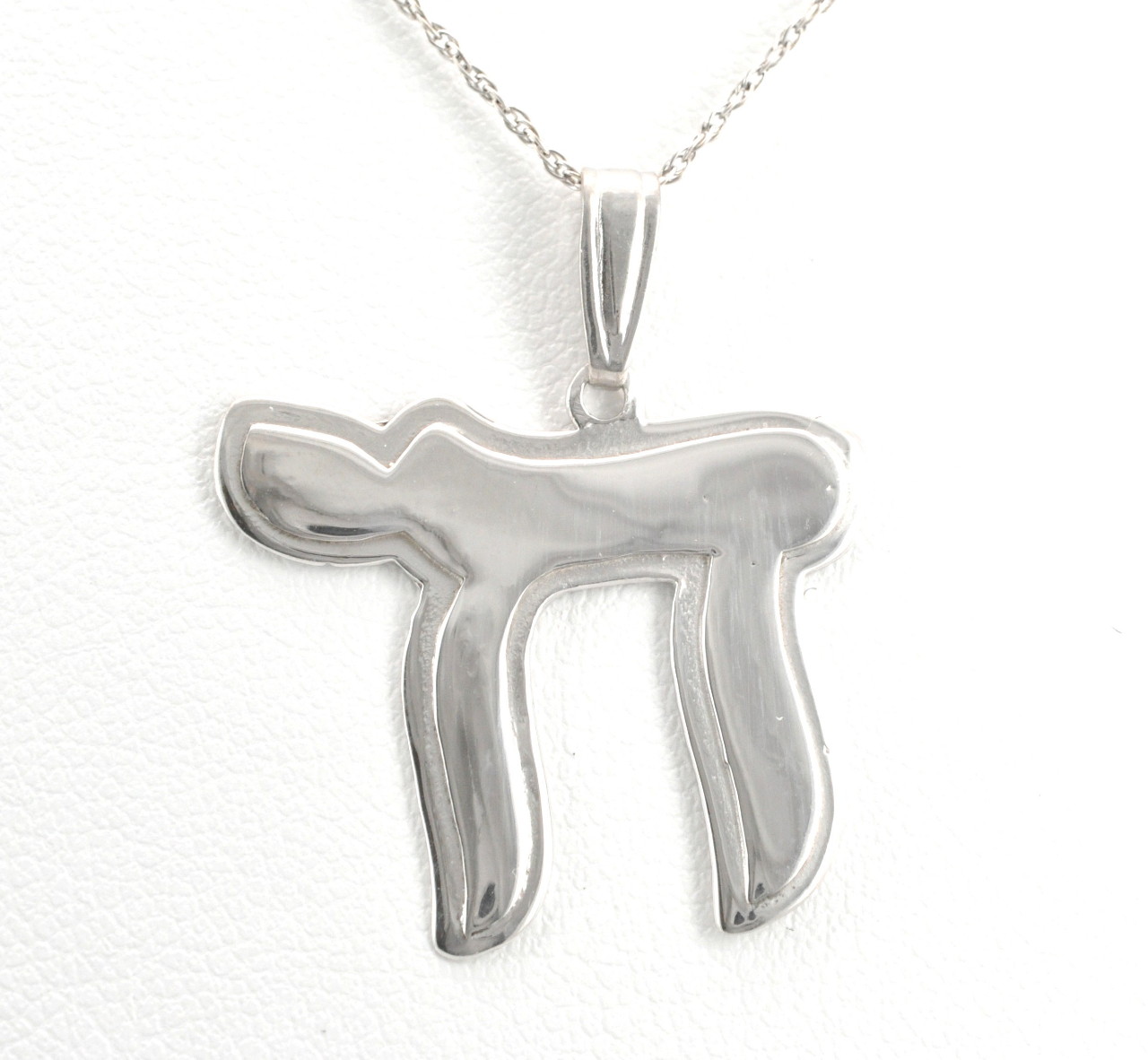 Sterling Silver Chai Charm 85010315 