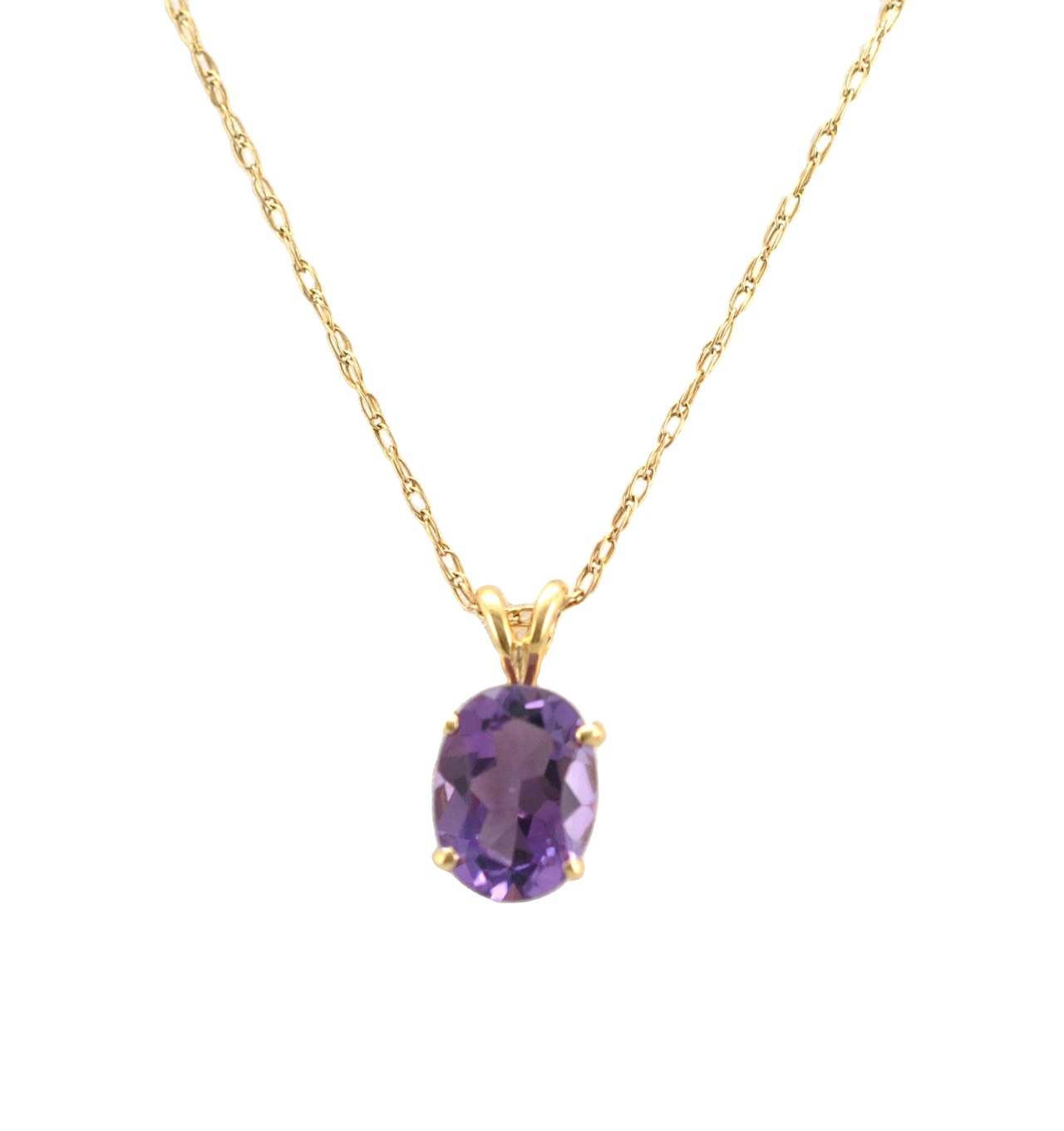 14K Yellow Gold Amethyst Charm 52001417 | Shin Brothers* 14K Yellow Gold Amethyst Charm 52001417 | Shin Brothers*