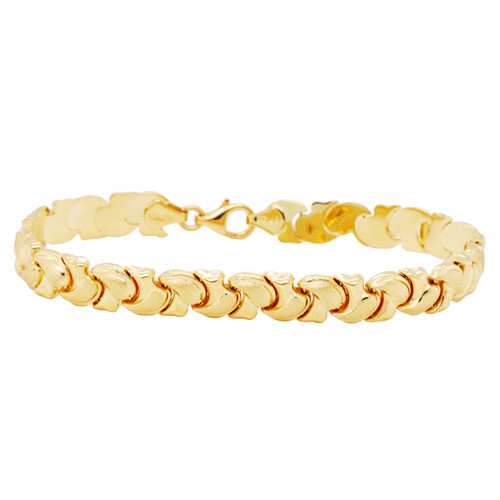 ★rosemont★ 14K Bracelet RS0716 10K or 14K Rose Gold Rope Bracelet – Saki Diamonds, LLC.