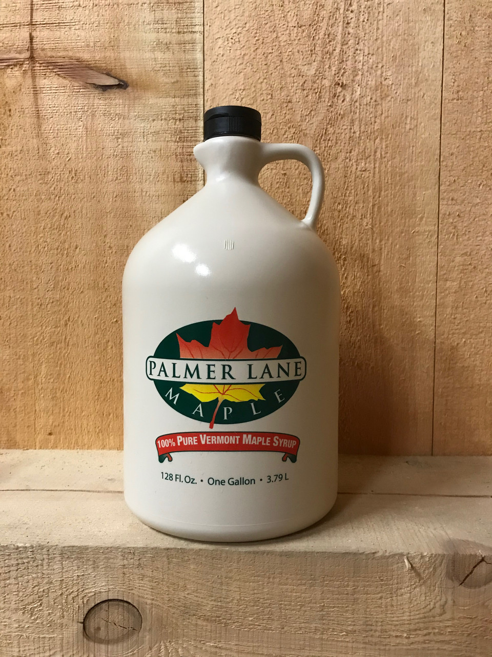 Gallon Vermont Maple Syrup in Plastic Jug - Palmer Lane Maple LLC