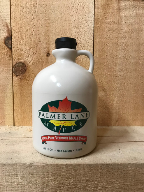 Half Gallon Vermont Maple Syrup in Plastic Jug