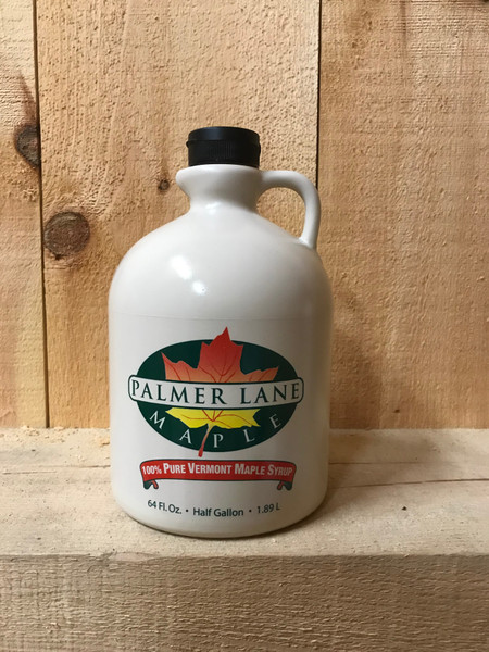 Half Gallon Vermont Maple Syrup in Plastic Jug