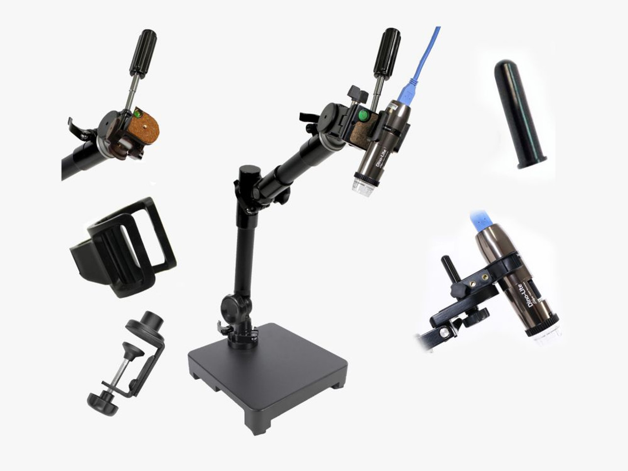 MS53BA3: Jointed Articulating Mount,  Weighted Base