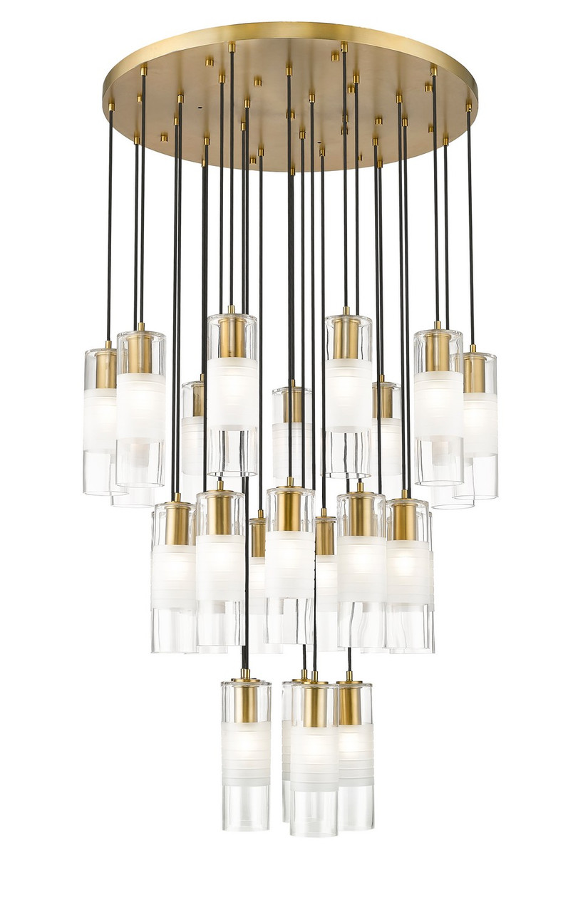 Z-Lite 824P-27R-MGLD Alton Collection Chandelier